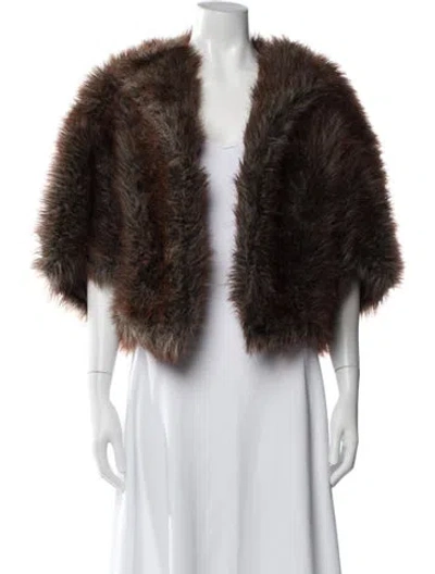 Pre-owned Junya Watanabe Vintage 2011 Bolero In Brown