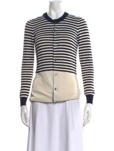 Pre-owned Junya Watanabe Vintage 2011 Sweater W/ Tags In Blue/white