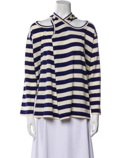Pre-owned Junya Watanabe Vintage 2011 Top In Blue