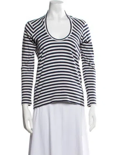 Pre-owned Junya Watanabe Vintage 2011 Top In Blue