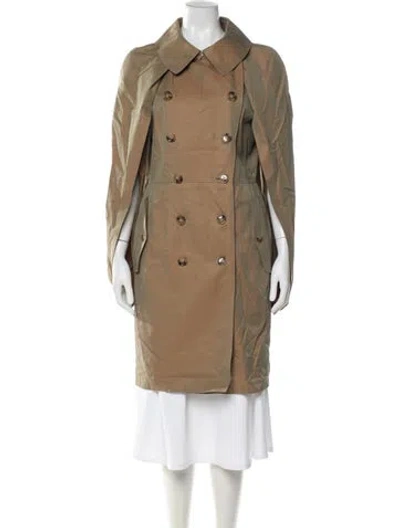 Pre-owned Junya Watanabe Vintage 2011 Trench Coat In Neutral