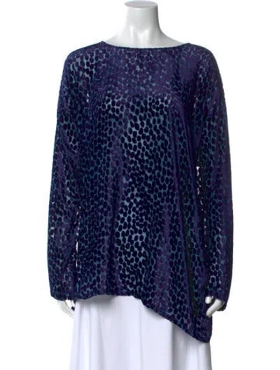 Pre-owned Junya Watanabe Vintage 2012 Top In Blue