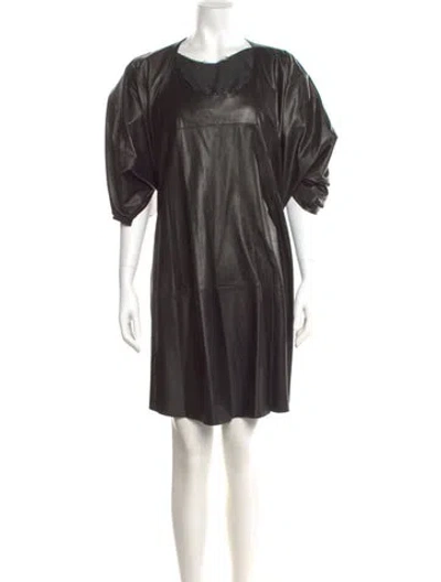 Pre-owned Junya Watanabe Vintage Knee-length Dress In Black