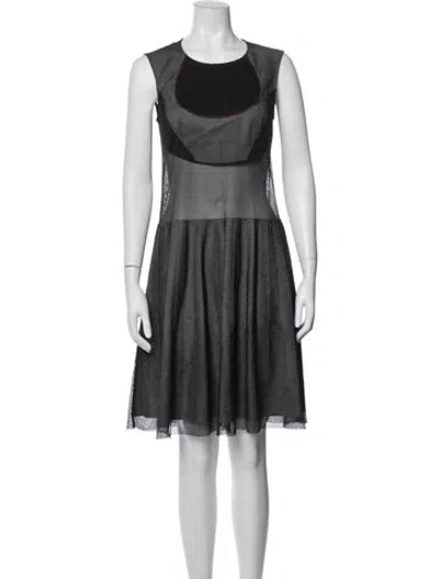 Pre-owned Junya Watanabe Vintage Knee-length Dress In Black