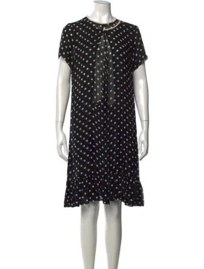 Pre-owned Junya Watanabe Vintage Knee-length Dress In Black