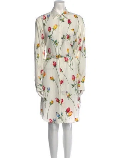 Pre-owned Junya Watanabe Vintage Knee-length Dress In White