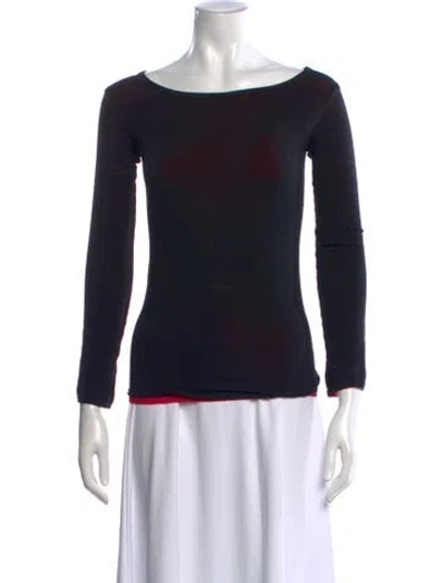 Pre-owned Junya Watanabe Vintage Late 1990's - Early 2000's Top In Black