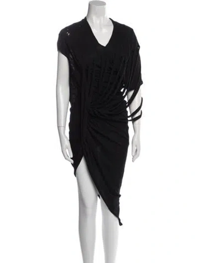 Pre-owned Junya Watanabe Vintage Long Dress In Black