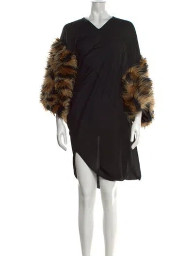 Pre-owned Junya Watanabe Vintage Long Dress In Black