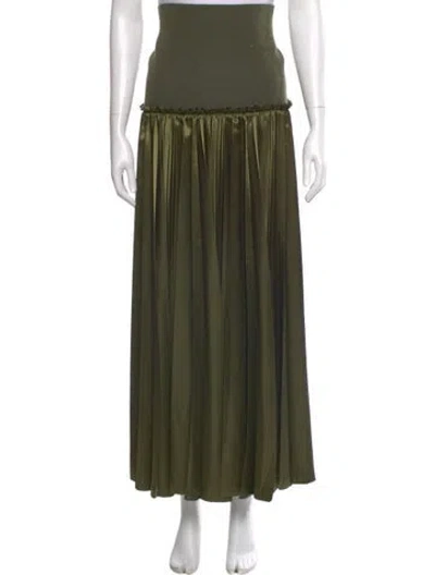 Pre-owned Junya Watanabe Vintage Long Skirt In Green