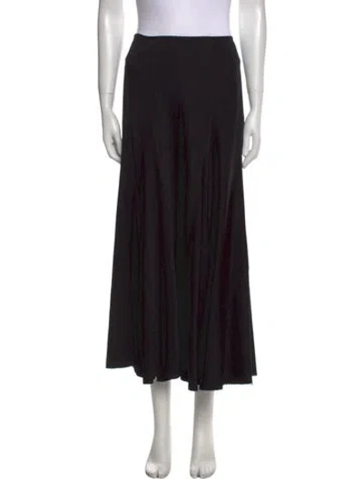 Pre-owned Junya Watanabe Vintage Midi Length Skirt In Black