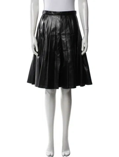 Pre-owned Junya Watanabe Vintage Midi Length Skirt W/ Tags In Black