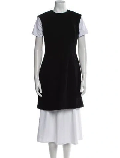 Pre-owned Junya Watanabe Vintage Mini Dress In Black