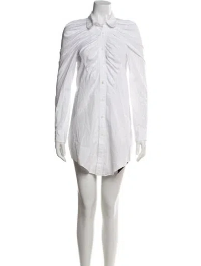 Pre-owned Junya Watanabe Vintage Mini Dress W/ Tags In White