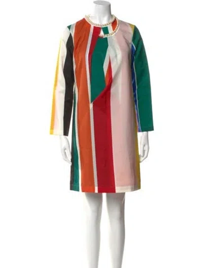 Pre-owned Junya Watanabe Vintage Mini Dress In White