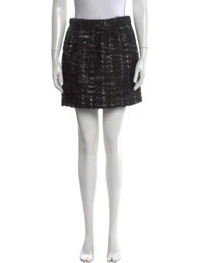 Pre-owned Junya Watanabe Vintage Mini Skirt In Black