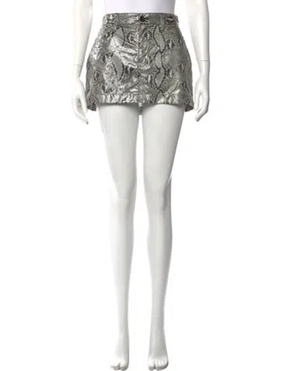 Pre-owned Junya Watanabe Vintage Mini Skirt In Gray