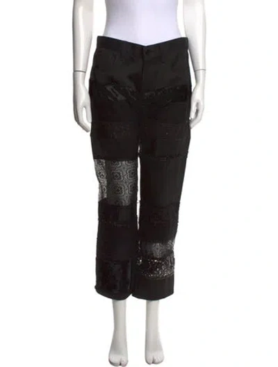 Pre-owned Junya Watanabe Vintage Straight Leg Pants W/ Tags In Black