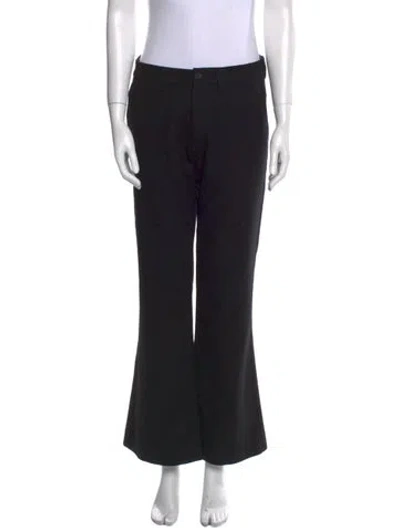 Pre-owned Junya Watanabe Vintage Wide Leg Pants In Black