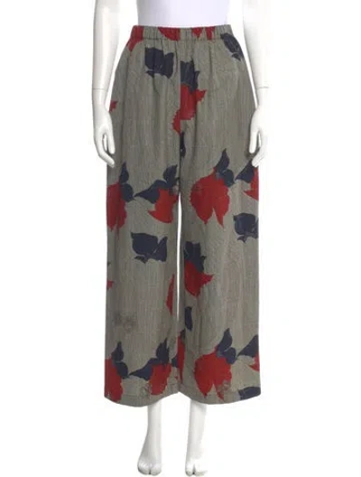 Pre-owned Junya Watanabe Vintage Wide Leg Pants In Multi