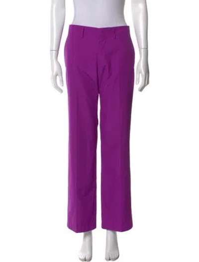 Pre-owned Junya Watanabe Vintage Wide Leg Pants In Purple