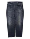 Junya Watanabe Whiskering-effect Jeans In Black