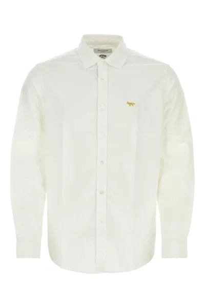 Junya Watanabe White Poplin  X Maison Kitsune Shirt