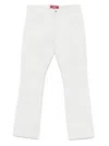 Junya Watanabe Jeans With Logo Application In White
