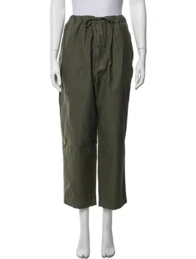 Pre-owned Junya Watanabe Wide Leg Pants In Green