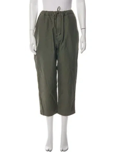 Pre-owned Junya Watanabe Wide Leg Pants In Green