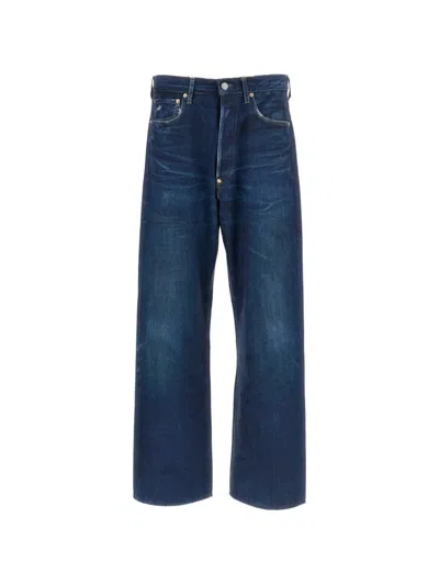 Junya Watanabe Wide-leg Jeans In Blue