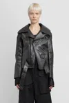Junya Watanabe Metallic Biker Jacquet In Black