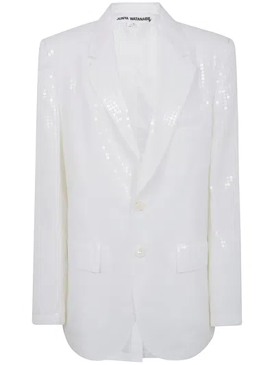Junya Watanabe Woman Jacket In White