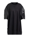 Junya Watanabe Crew Neck Puff-sleeved T-shirt In Black
