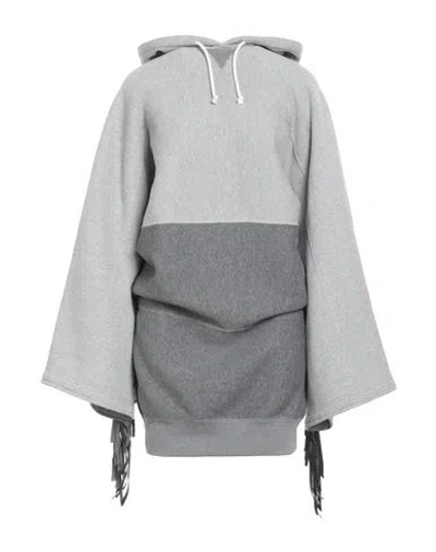 Junya Watanabe Woman Sweatshirt Grey Size M Cotton