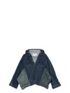 Junya Watanabe Patchwork Denim Jacket With Long Sleeves