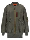 Junya Watanabe Zippered Long-sleeved Casual Jacket In Green