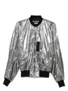 Junya Watanabe Casual Jacket With Elasticated Hem And Metallic Finish