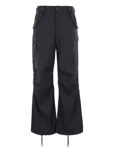 JUNYA WATANABE WOOL-BLEND CARGO PANTS