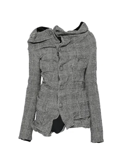 Junya Watanabe Wool Blend Jacket In Black