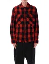 Junya Watanabe Long Sleeve Shirt Jacket With Flap Pockets In Multi