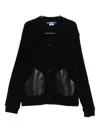 Junya Watanabe Wool Cardigan In Black