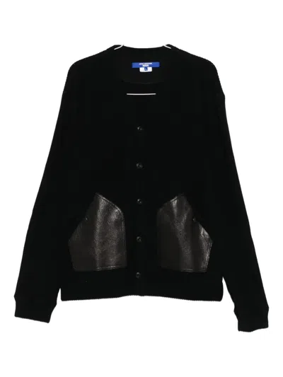 Junya Watanabe Wool Cardigan In Black