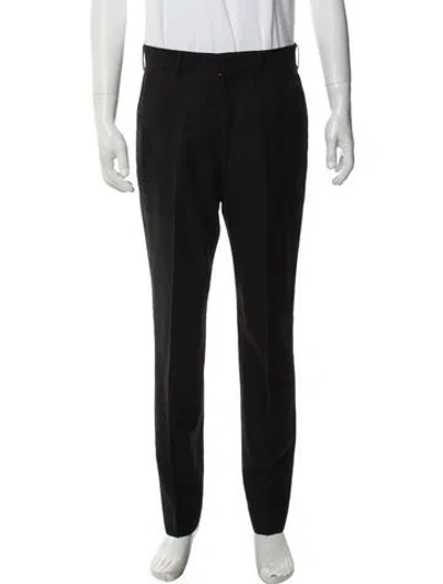 Pre-owned Junya Watanabe Wool Dress Pants In Black