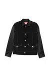 Junya Watanabe Black Drill Jacket With Wool Lining In Black
