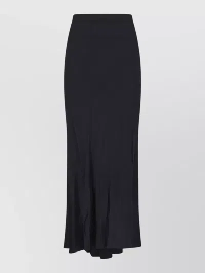 Junya Watanabe Wool Knee-length High-waisted Skirt In Black