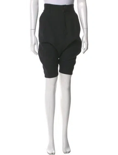 Pre-owned Junya Watanabe Wool Knee-length Shorts In Black