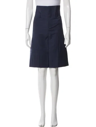 Pre-owned Junya Watanabe Wool Knee-length Shorts In Blue