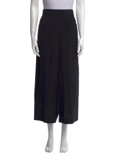Pre-owned Junya Watanabe Wool Midi Length Skirt In Black