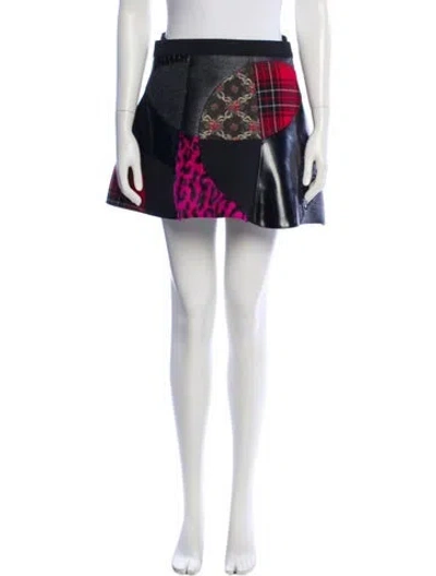 Pre-owned Junya Watanabe Wool Mini Skirt